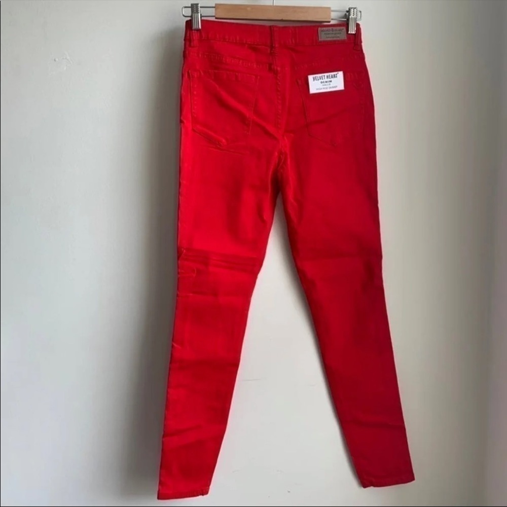 NWT Velvet Heart Denim High Rise Skinny Pants Size 27 - Picture 5 of 9